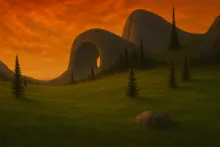 image created from pencil drawing